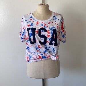 5/$15 Grayson Threads USA Tie Dye Tee Shirt XXL